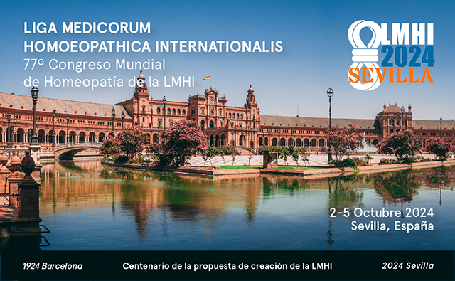 LXXVII CONGRÉS DE LA LLIGA MEDICA HOMEOPATICA INTERNACIONAL